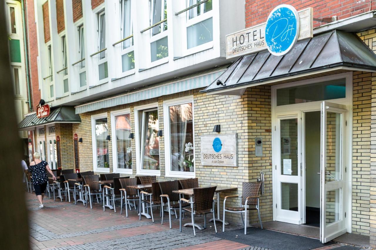 Hotel Dh -Deutsches Haus- เอมเดน ภายนอก รูปภาพ